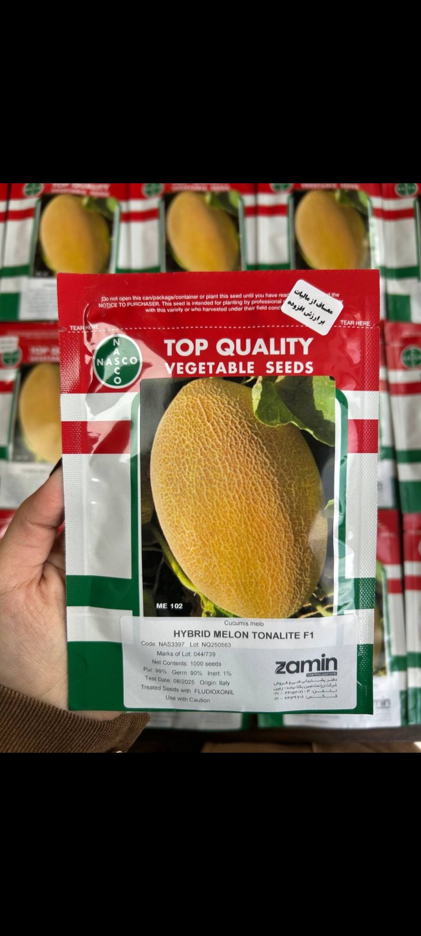 بذرخربزه تونالیت