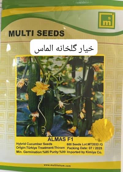 خیار گلخانه ای الماس
